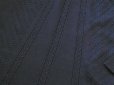 画像6: 【新品】5394【L】上質 模様編み ニット ワンピース 黒系 Aライン 大人の秋冬スタイル