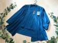 画像6: 【新品】5513【L】上質 ウール混 ツインニット 青緑 大きめリブ編み 冬 女性 レディース ファッション