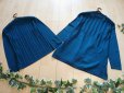 画像11: 【新品】5513【L】上質 ウール混 ツインニット 青緑 大きめリブ編み 冬 女性 レディース ファッション