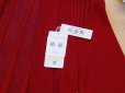 画像8: 【新品】5641【L】上質 日本製 シルク混 カーディガン 濃赤 透け感 天然有機系デオドラント加工 絹 大人の上品スタイル