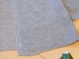 画像3: 【新品】6319【L】上質 日本製 模様編み カーディガン ライトグレー 透け感 さらさらニット 高級感 大人の羽織りもの