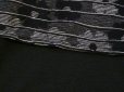 画像6: 【新品】6449【L】上質 花模様 ボーダー アンサンブル 黒系 ニットプルオーバー チュニック 秋冬 大人スタイル