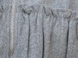 画像8: 【新品】6617【F】上質 フリル ウール調 ブルゾン グレー系 ジャケット パーカー 羽織りもの フェミニン 冬