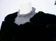 画像6: 【新品】6728【F】上質 ボリュームファー ロングジレ 黒 ふわふわフェイクファー 羽織りもの 大人スタイル