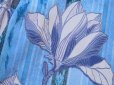 画像8: 【新品】7930【L】上質 大きな花柄 ワンピース 青系 長袖 ストレッチ 上品 エレガント