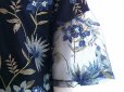 画像2: チュニックワンピース 夏 上質 刺繍 紺 五分袖 30代 40代 50代 春 新品 8006 ML (2)
