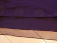 画像18: 【新品】8331【L】上質 横プリーツ チュニックワンピース 紫 長袖 重ね着風 ドット模様 チュール 40代 50代 60代 春 夏 秋 