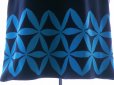 画像6: 【新品】8800【ML】上質 裾&袖先大きな花柄 ニットワンピース 紺 ネイビー ハイネック 高級感 エレガント 上品 40代 50代 60代