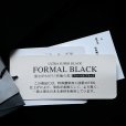 画像6: 【新品】8903【L】上質 ブラックフォーマル ワンピース 黒 クロスカラー 斜めボタン 上品 高級 フレアスタイル 冠婚葬祭 40代 50代 60代