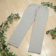 画像5: 新品 9486 LL ダウンパンツ ダウン80％ 後ろ裏微起毛 秋 冬 レディース グレージュ 異素材切替パンツ ストレッチ 撥水加工 上質
