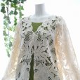 画像10: 新品 9491 ML クロシェ カットワーク 刺繍 カーディガン 春 夏 レディース ベージュ エレガント 羽織もの 上質 上品