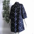 画像9: 新品 9562 ML 大きな花刺繍 綿100％ シャツ チュニック 春 夏 黒系 レディース ロング シャツ 上品