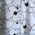 画像8: 新品 9563 ML 大きな花刺繍 綿100％ シャツ チュニック 春 夏 白系 レディース ロング シャツ 上品