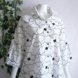 画像5: 新品 9563 ML 大きな花刺繍 綿100％ シャツ チュニック 春 夏 白系 レディース ロング シャツ 上品