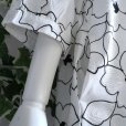 画像2: 新品 9563 ML 大きな花刺繍 綿100％ シャツ チュニック 春 夏 白系 レディース ロング シャツ 上品 (2)