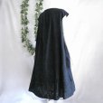 画像11: 新品 9657 L 総刺繍 綿100％ シャツ ワンピース 黒 ブラック 春 夏 秋 ボタニカル模様 ロング レディース 高級 上品 上質 50代 60代 70代