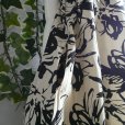 画像7: 新品 9738 L 大きな花柄 綿100％ ワンピース 夏 オフ白系 レディース インド製 コットン ボリューム フレア ロング 50代 60代 70代