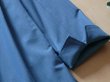 画像7: 【新品】7321【L】上質 フレア ジャケット くすみブルー 長袖 フード付 シャツ 後ろリボン エレガント 春 (7)