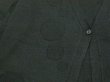 画像5: 【新品】7672【L】上質 ウール混 ドット模様織 ロングカーディガン 黒 長袖 ハイゲージ エレガント 上品 春 (5)