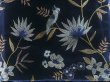 画像8: チュニックワンピース 夏 上質 刺繍 紺 五分袖 30代 40代 50代 春 新品 8006 ML (8)