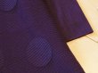 画像16: 【新品】8331【L】上質 横プリーツ チュニックワンピース 紫 長袖 重ね着風 ドット模様 チュール 40代 50代 60代 春 夏 秋  (16)