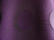 画像8: 【新品】8331【L】上質 横プリーツ チュニックワンピース 紫 長袖 重ね着風 ドット模様 チュール 40代 50代 60代 春 夏 秋  (8)