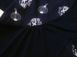 画像5: 【新品】8406【ML】上質 小鳥模様刺繍 チュニック 黒 五分袖 薄手スラブジャージー ストレッチ 40代 50代 60代 秋 (5)