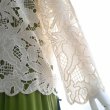 画像7: 新品 9491 ML クロシェ カットワーク 刺繍 カーディガン 春 夏 レディース ベージュ エレガント 羽織もの 上質 上品 (7)