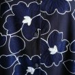画像8: 新品 9562 ML 大きな花刺繍 綿100％ シャツ チュニック 春 夏 黒系 レディース ロング シャツ 上品 (8)