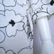 画像10: 新品 9563 ML 大きな花刺繍 綿100％ シャツ チュニック 春 夏 白系 レディース ロング シャツ 上品 (10)