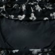 画像10: 新品 9591 L－LL 花柄 ティアード シフォン ワンピース 春 夏 秋 ロング レディース 黒系 共布リボン 美しい透け感 上質 上品 (10)