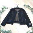 画像7: 新品 9700 ML クロシェ 立体 花刺繍 サマーニット カーディガン 黒 春 夏 秋 レディース 透け感 花モチーフ 上質 上品 (7)