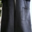 画像9: 新品 9878 ML ファー 切替 ロング ジレ 黒 秋 冬 レディース フェイクスエード フェイクファー ベスト 上質 上品 50代 60代 70代 (9)